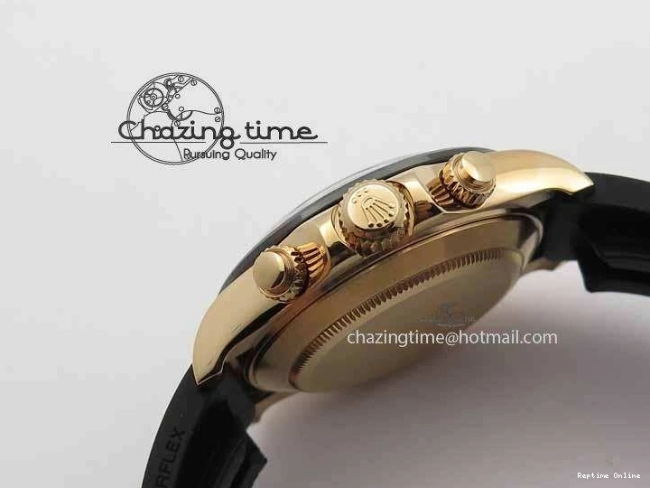 0511 Daytona 116515 Noob 1:1 Best Edition Black RG Dial On Black Rubber Strap A7750 (Free Extra Strap) ZipUp 3743